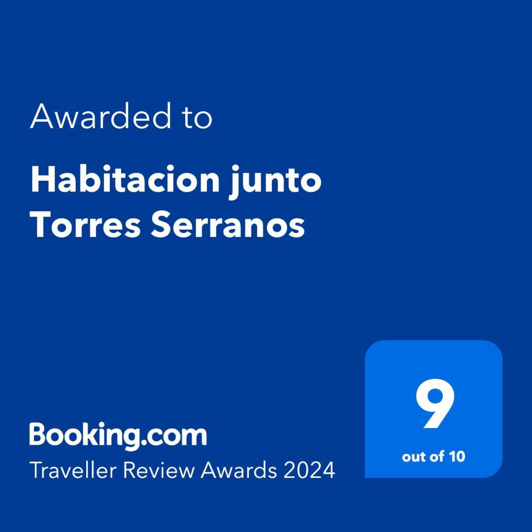 Habitacion Junto Torres Serranos Walencja Zewnętrze zdjęcie